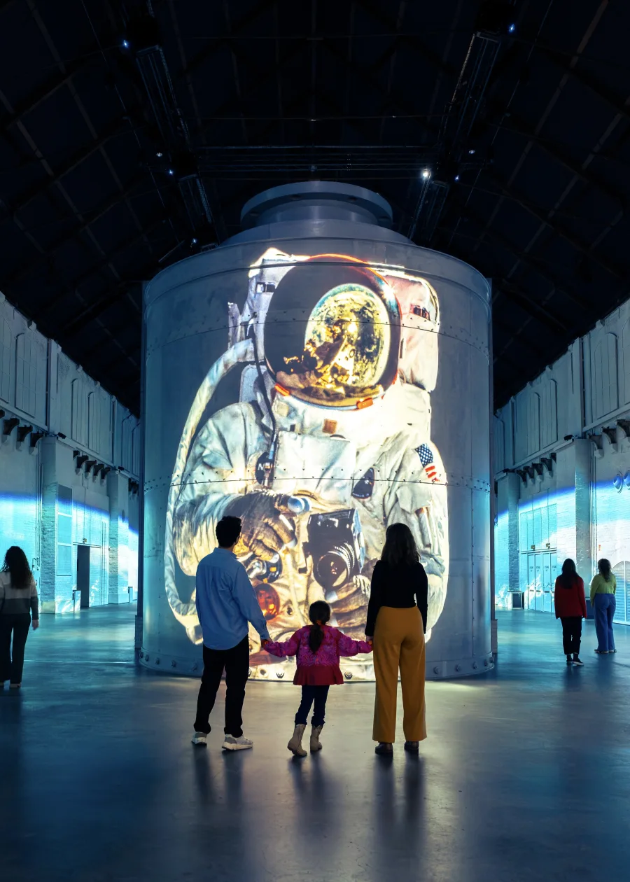 Cutting-edge immersive 360◦ visuals and sound